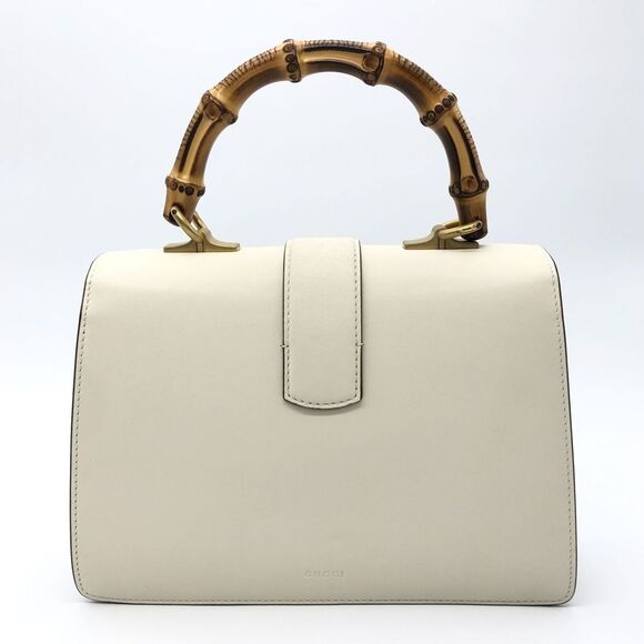 GUCCI Red Bamboo Bag - Picture 3 of 10